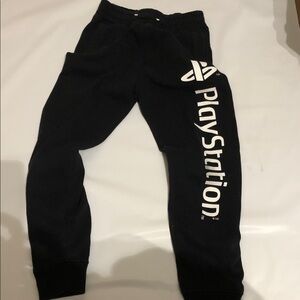 Abercrombie Kids Black PlayStation Joggers